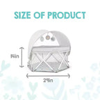 Portable Infant Activity Center: Metal Frame, 15 lb Capacity, Folds for Transport & Storage
