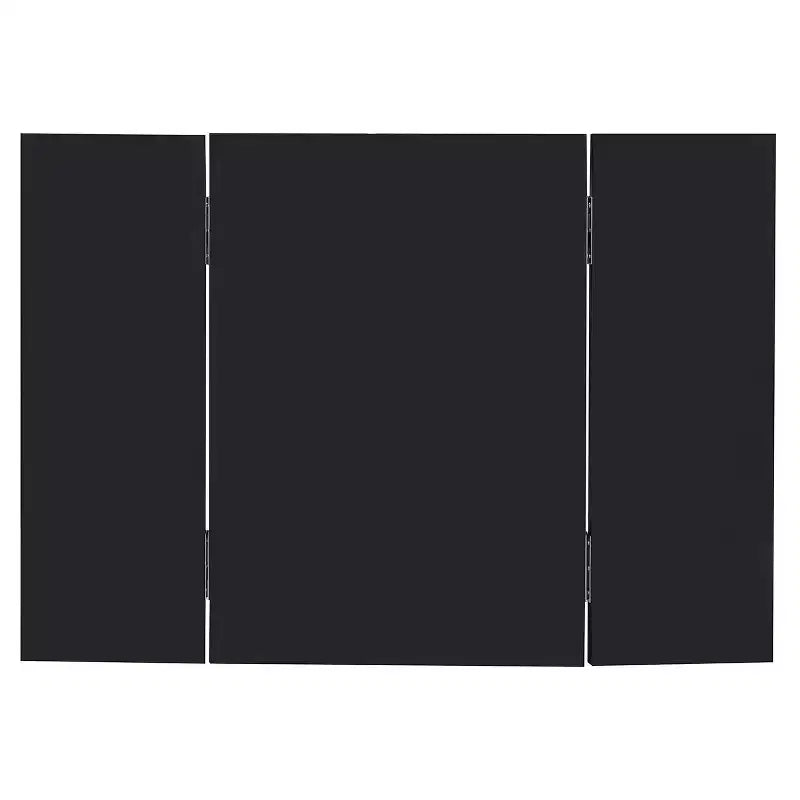 Howard Elliott Rectangle Tripoli Vanity Bathroom Mirror Clear: Modern Freestanding Glass, No Assembly Required