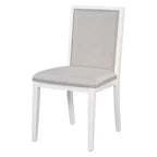 Farmhouse Style Kitchen Table with Removable Leaf & Upholstered Chairs