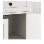Rolling Kitchen Island Cart with Drop Leaf Countertop Adjustable Shelve Spice Rack With Two Chairs For Kitchen Dining Room