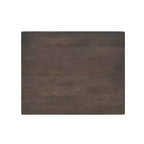 Rectangular Solid Wood Commercial Indoor Tabletop with 18 Round Bar Height Rust-Resistant Cast Iron Base