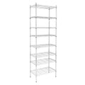 8-Tier Wire Shelving Unit Adjustable Steel Wire Rack