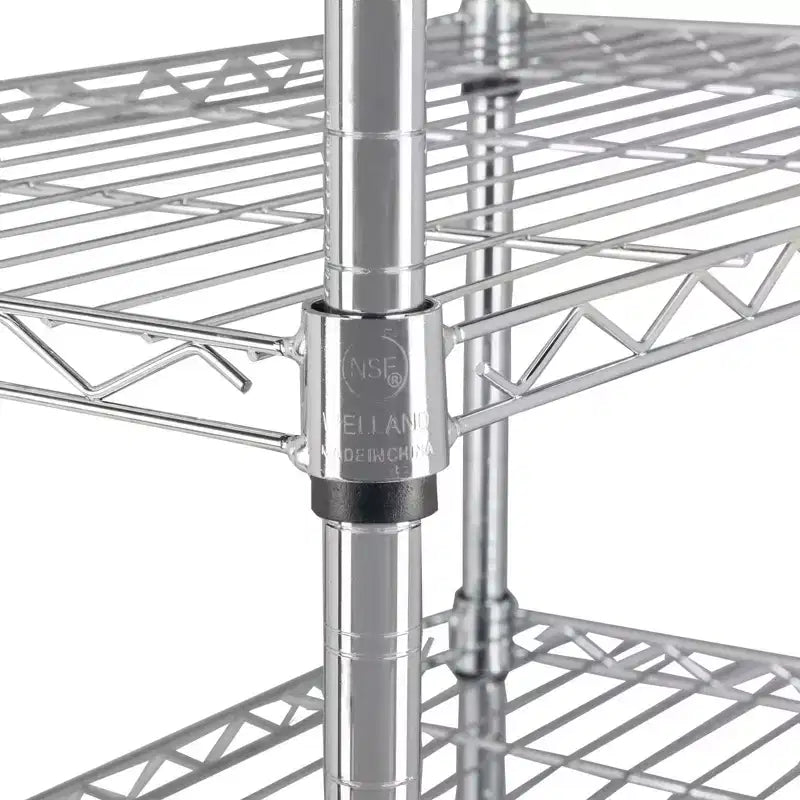 8-Tier Wire Shelving Unit Adjustable Steel Wire Rack