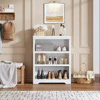 Libreria a 2/3/5/6 Ripiani, Stile Farmhouse, Larghezza 23,6"/31,5" con Ripiani Regolabili – Scaffale a Giorno con Design Antiscivolo per Casa e Ufficio