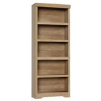 Libreria a 2/3/5/6 Ripiani, Stile Farmhouse, Larghezza 23,6"/31,5" con Ripiani Regolabili – Scaffale a Giorno con Design Antiscivolo per Casa e Ufficio