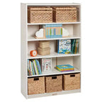 Wooden Classic Bookcase with Adjustable Shelves, 60in, Classroom Bookshelf