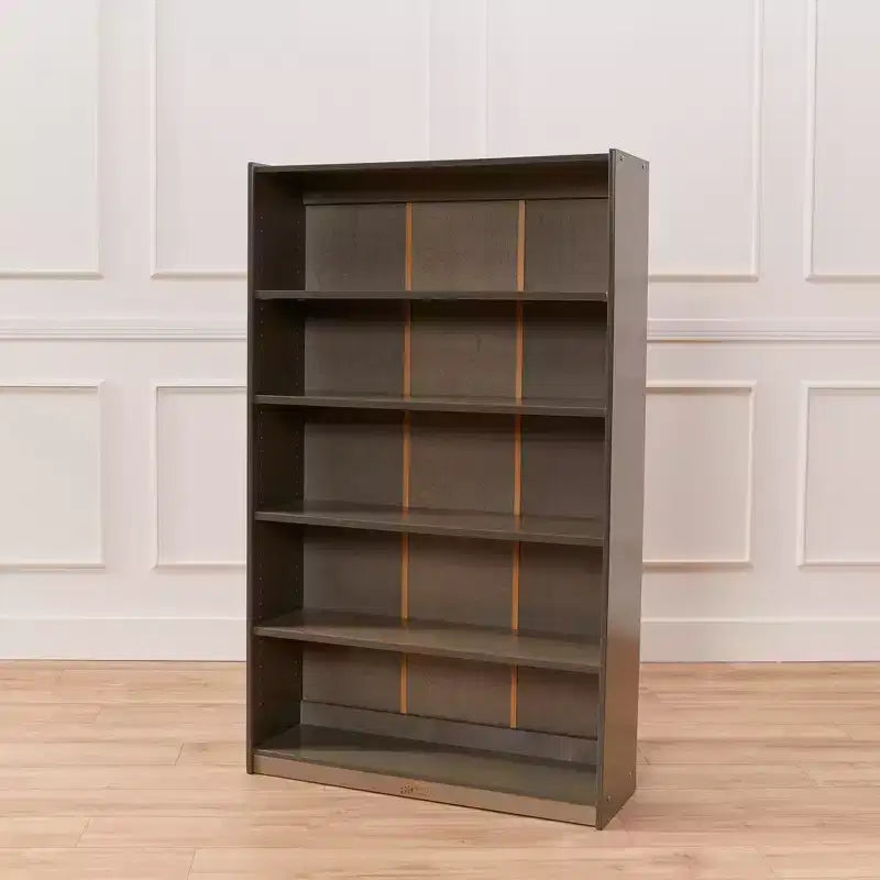 Wooden Classic Bookcase with Adjustable Shelves, 60in, Classroom Bookshelf