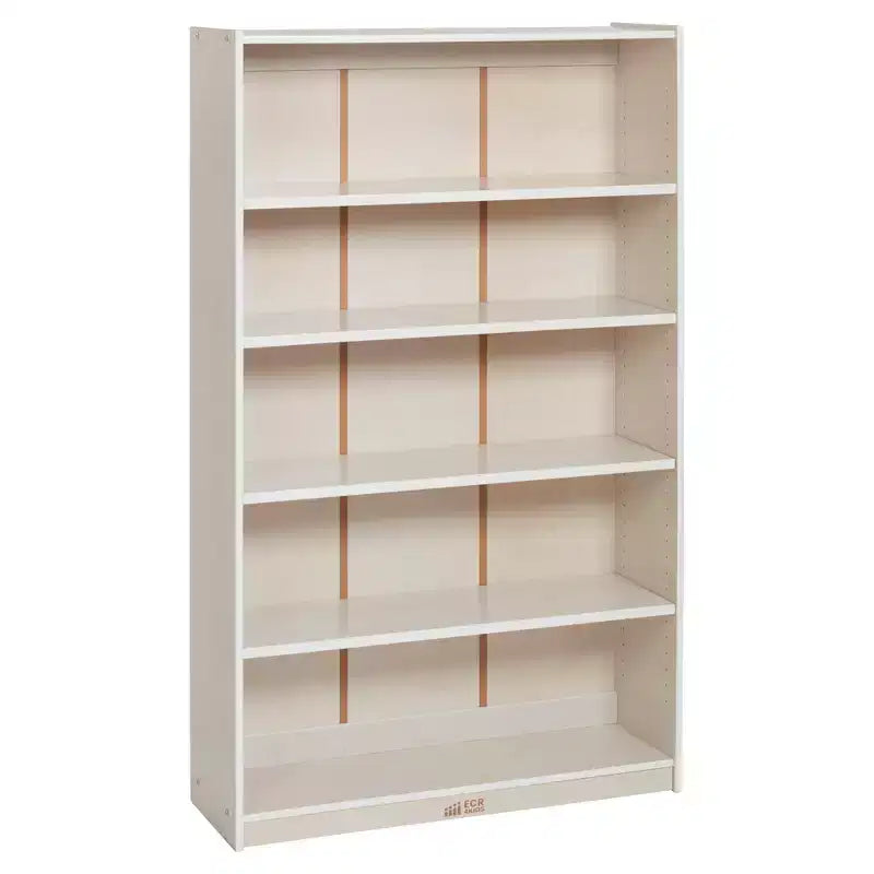 Wooden Classic Bookcase with Adjustable Shelves, 60in, Classroom Bookshelf