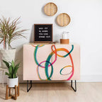 Love and Aberration Black Legged Credenza