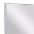 Wood Wall Mirror with Thin Frame