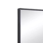 Wood Wall Mirror with Thin Frame