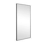 Wood Wall Mirror with Thin Frame