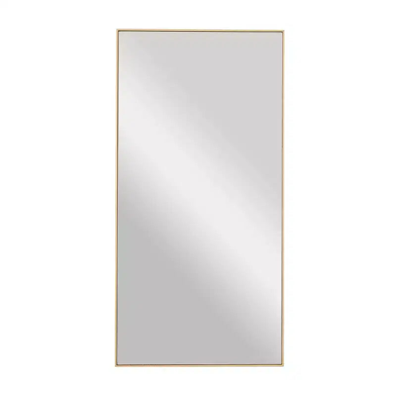 Wood Wall Mirror with Thin Frame