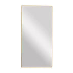 Wood Wall Mirror with Thin Frame